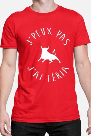 J'peux pas j'ai féria taureau - Tshirt Homme