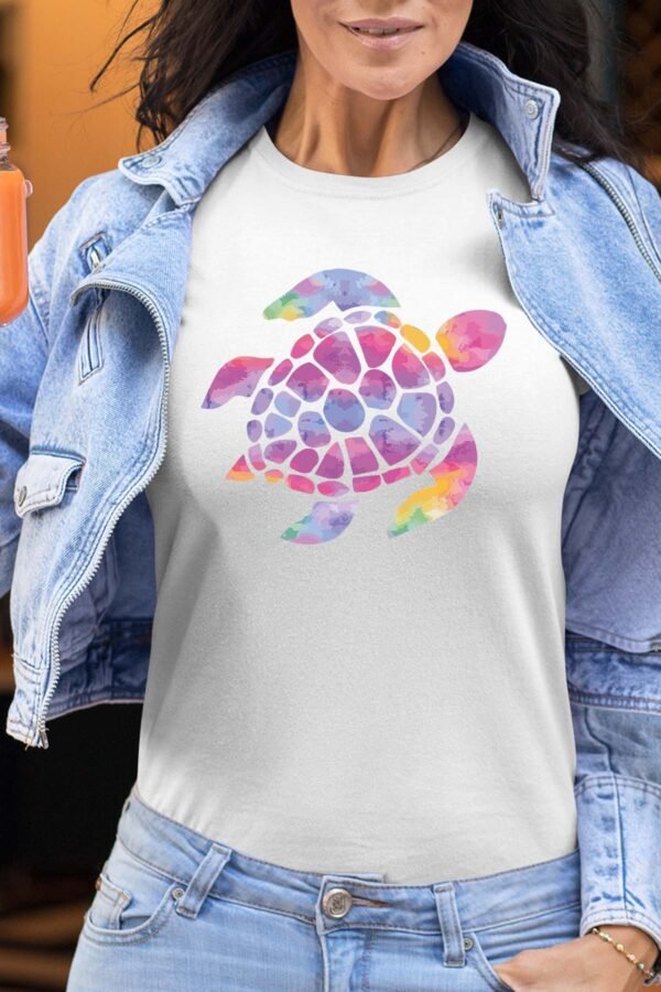 Tortue aquarelle - Tshirt Femme