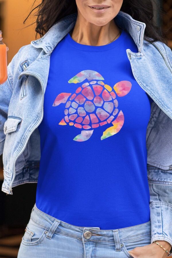 Tortue aquarelle - Tshirt Femme