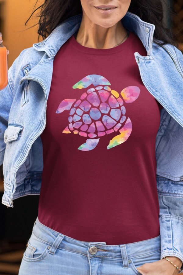 Tortue aquarelle - Tshirt Femme