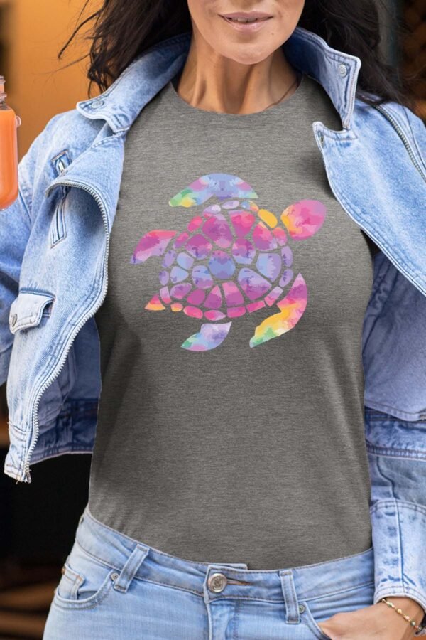 Tortue aquarelle - Tshirt Femme