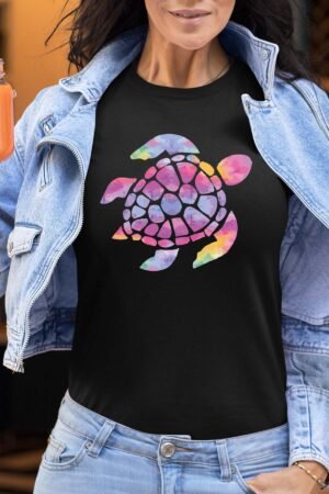 Tortue aquarelle - Tshirt Femme