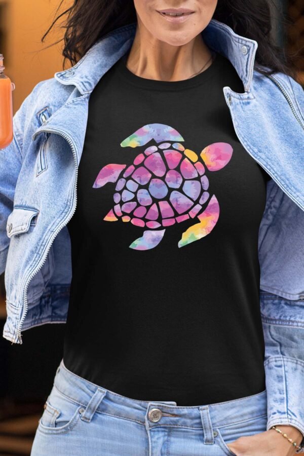 Tortue aquarelle - Tshirt Femme