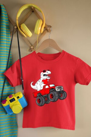 T-shirt Garçon en Gros | 4x4 dino