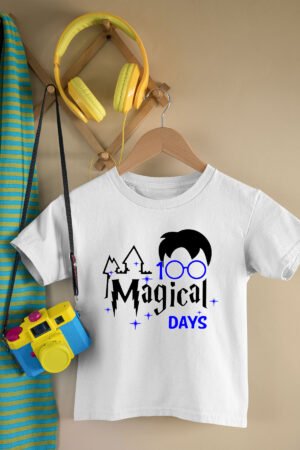 Tshirt Garçon – magic harry – BLANC
