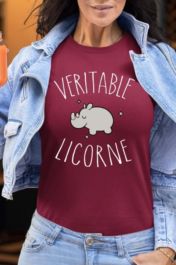 Véritable licorne - Tshirt Femme
