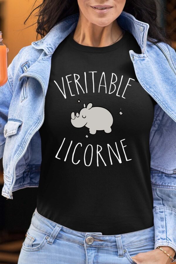 Véritable licorne - Tshirt Femme
