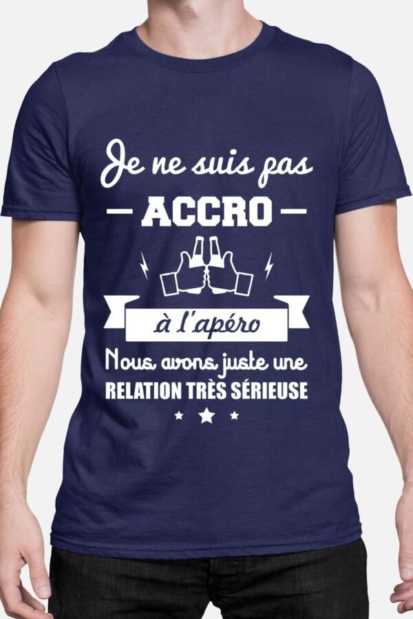 Je ne suis pas accro à l'appero - Tshirt Homme