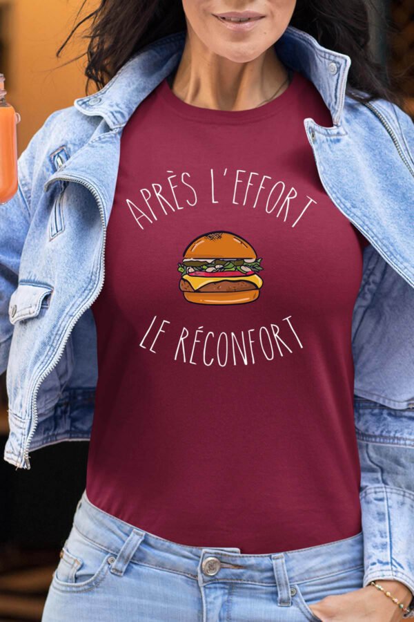 Après l'effort le réconfort - Tshirt Femme