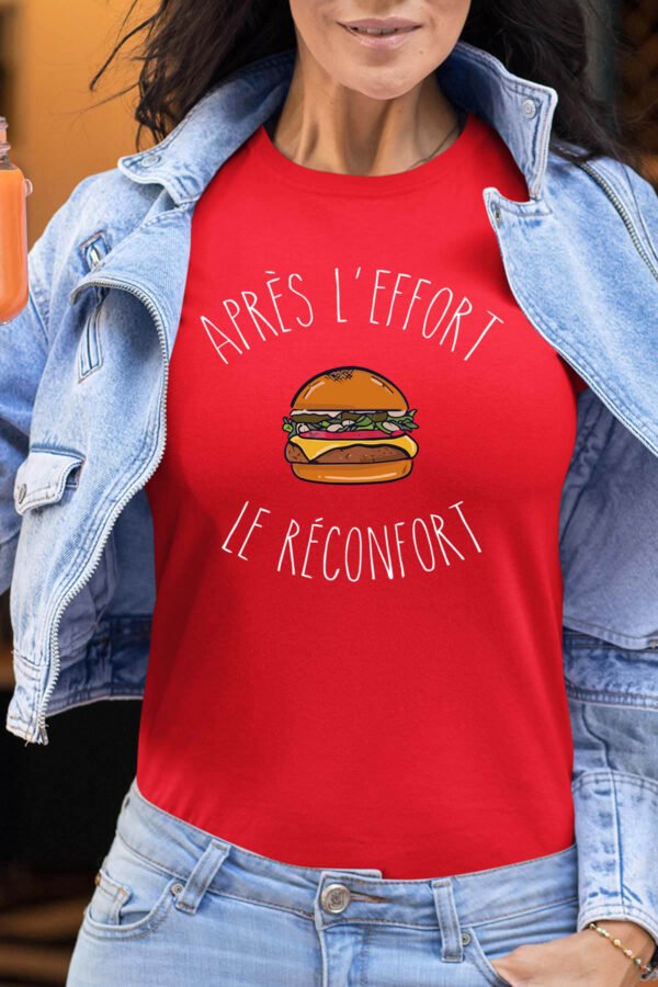 Après l'effort le réconfort - Tshirt Femme
