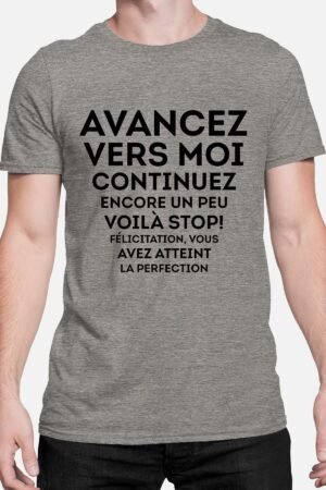 Avancez vers moi vous avez atteint la perfection - Tshirt Homme