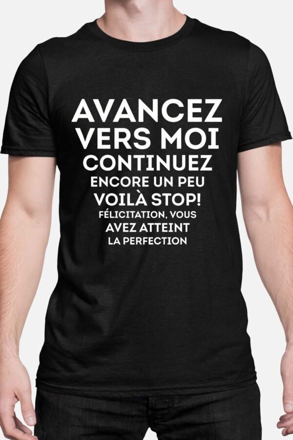 Avancez vers moi vous avez atteint la perfection - Tshirt Homme