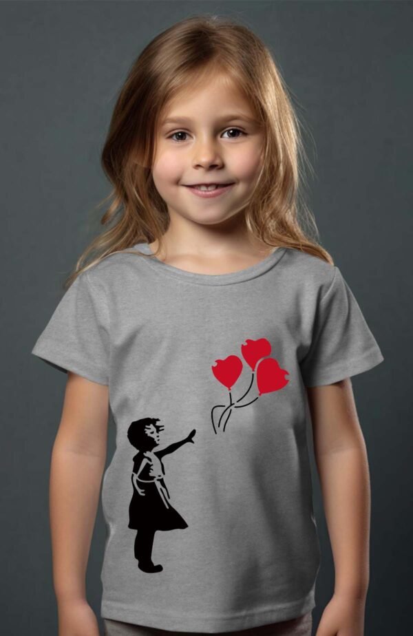 T-shirt Col Rond Fille - Ballon part