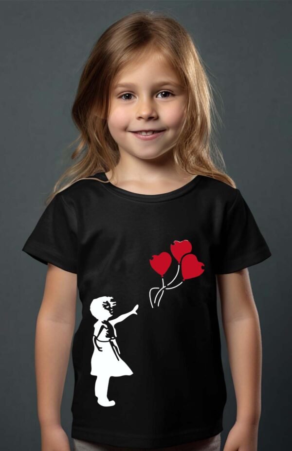 T-shirt Col Rond Fille - Ballon part