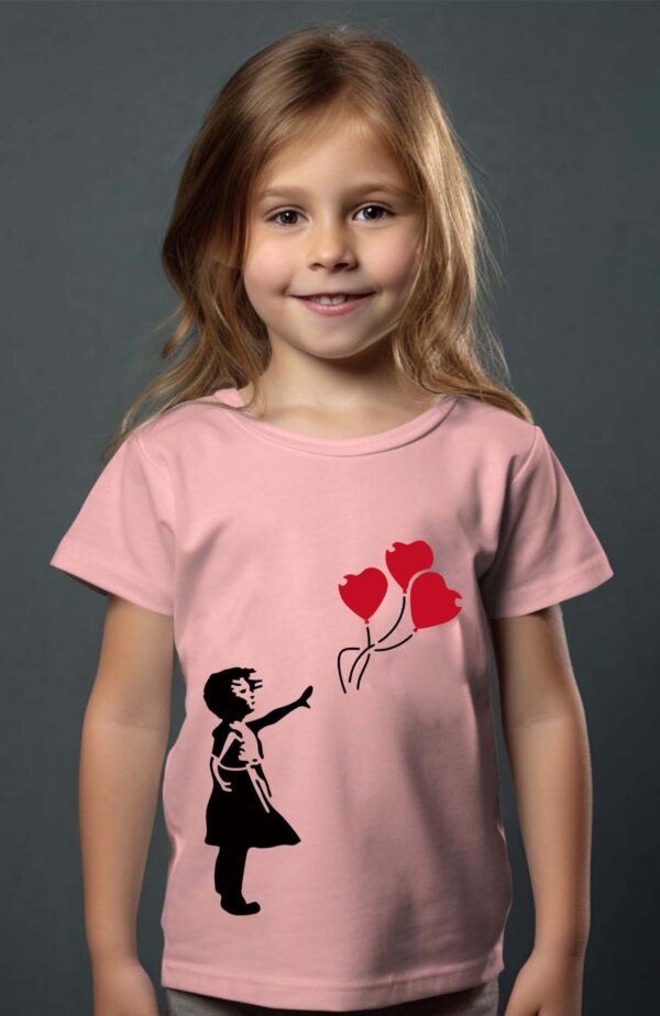 T-shirt Col Rond Fille - Ballon part