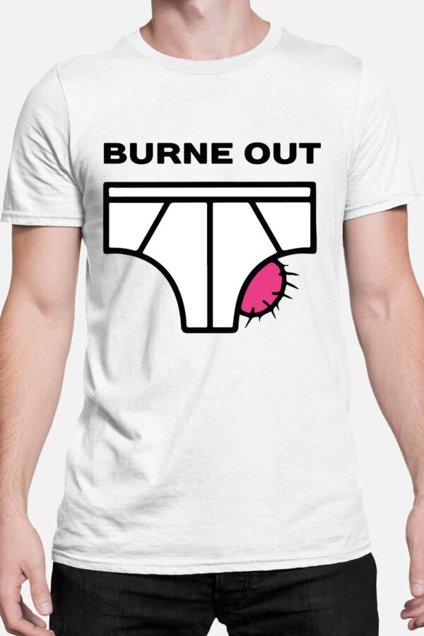 Burn out - Tshirt Homme