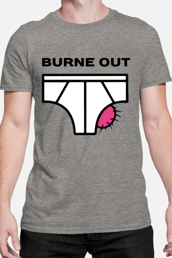 Burn out - Tshirt Homme