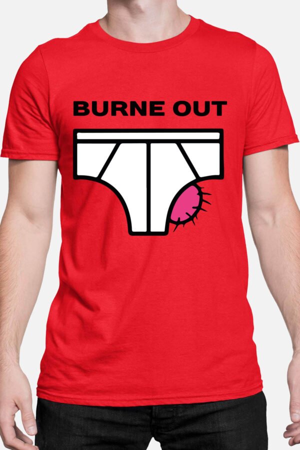 Burn out - Tshirt Homme