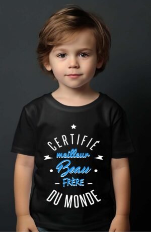 T-shirt Garçon en Gros | Certifié meilleur beau frère