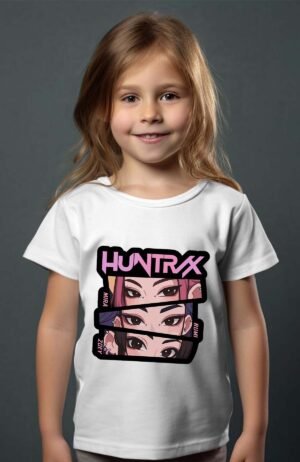 eyes Huntrx – Tshirt Fille – Blanc