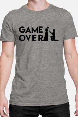 game over – Tshirt Homme – Gris