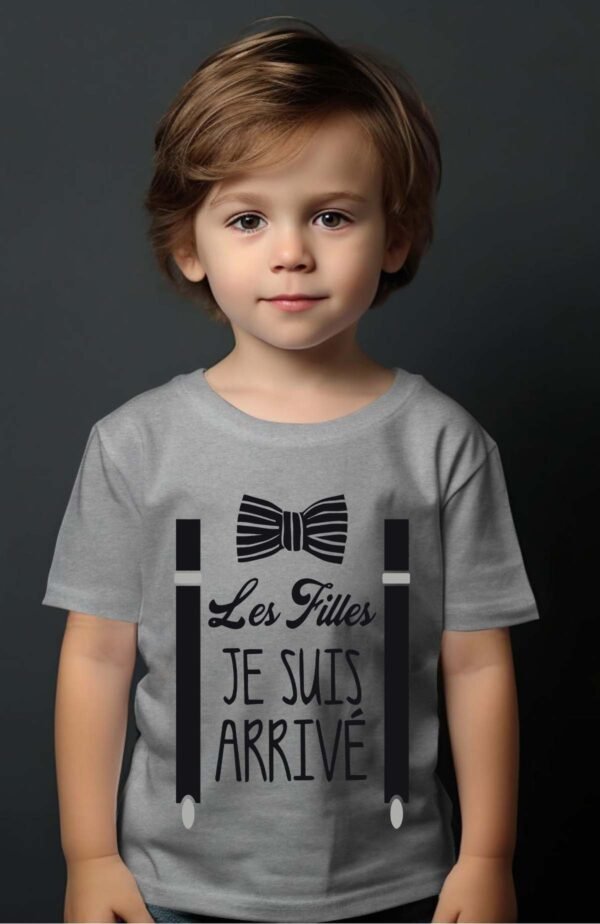 T-shirt Garçon en Gros | Les filles je suis arrivé