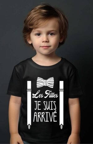 T-shirt Garçon en Gros | Les filles je suis arrivé