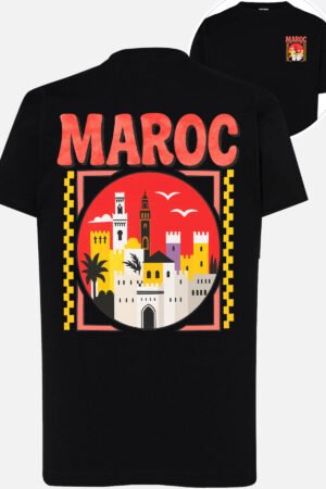 T-shirt Col Rond Fille - Maroc payz
