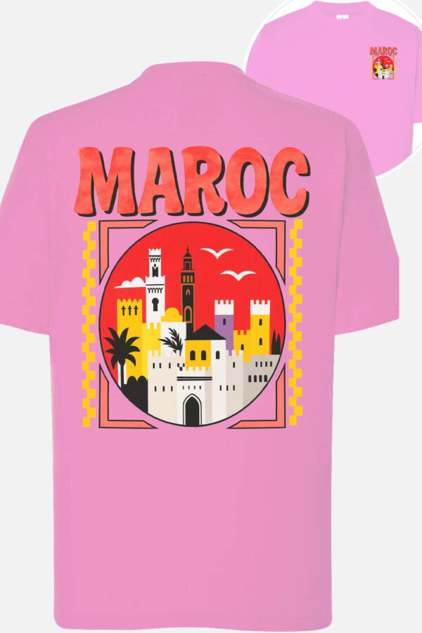 T-shirt Col Rond Fille - Maroc payz