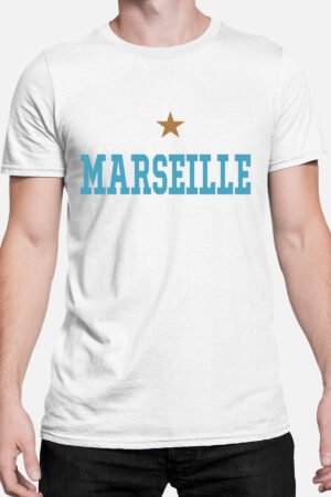 Marseille une étoile - Tshirt Homme