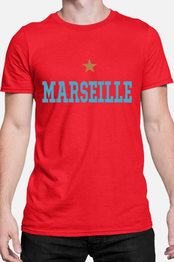 Marseille une étoile - Tshirt Homme