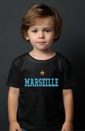 T-shirt Garçon en Gros | Marseille 1 étoile