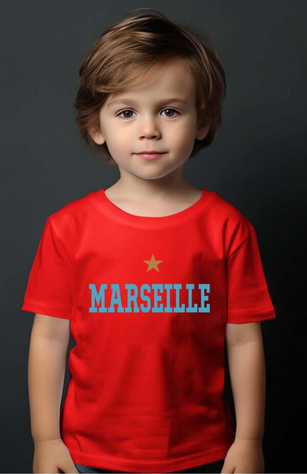 T-shirt Garçon en Gros | Marseille 1 étoile