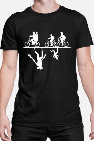 ombre strangers – Tshirt Homme – Noir