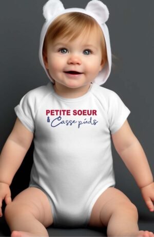 Petite sœur et casse pieds - Body Bébé Fille