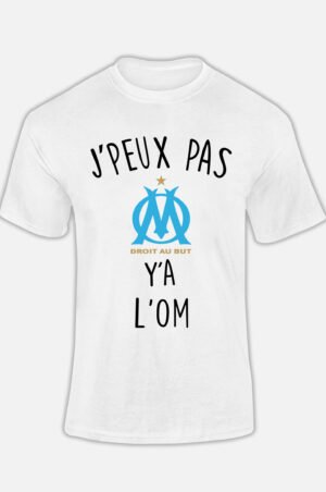 peux pas l’om – Tee blanc