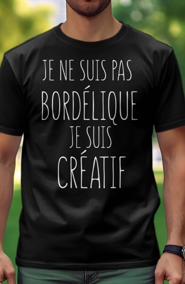 Je ne suis pas bordélique je suis créatif - Tshirt Homme