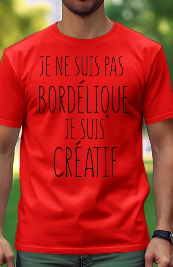 Je ne suis pas bordélique je suis créatif - Tshirt Homme