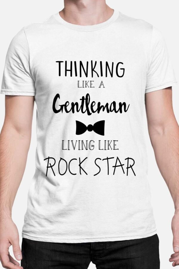 Thinking like a gentleman - Tshirt Homme