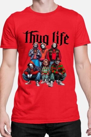 thug Horor – Tshirt Homme – Rouge