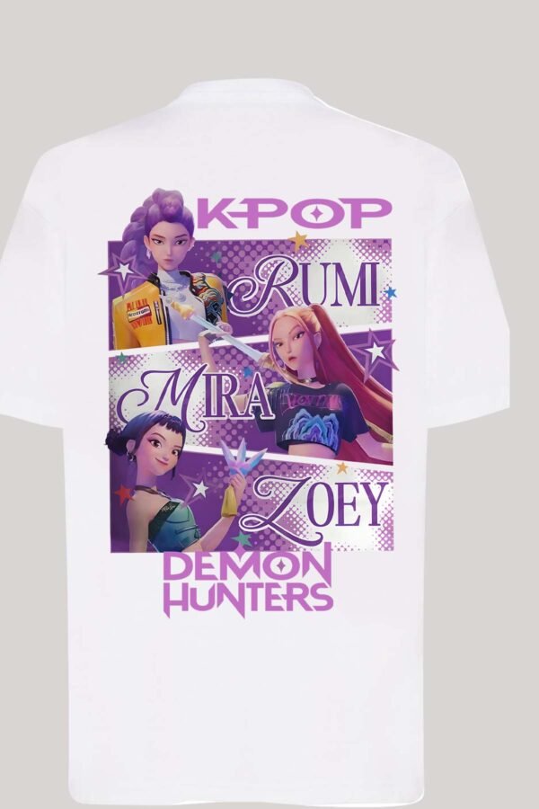 T-shirt Col Rond Fille - Trio demon hunter