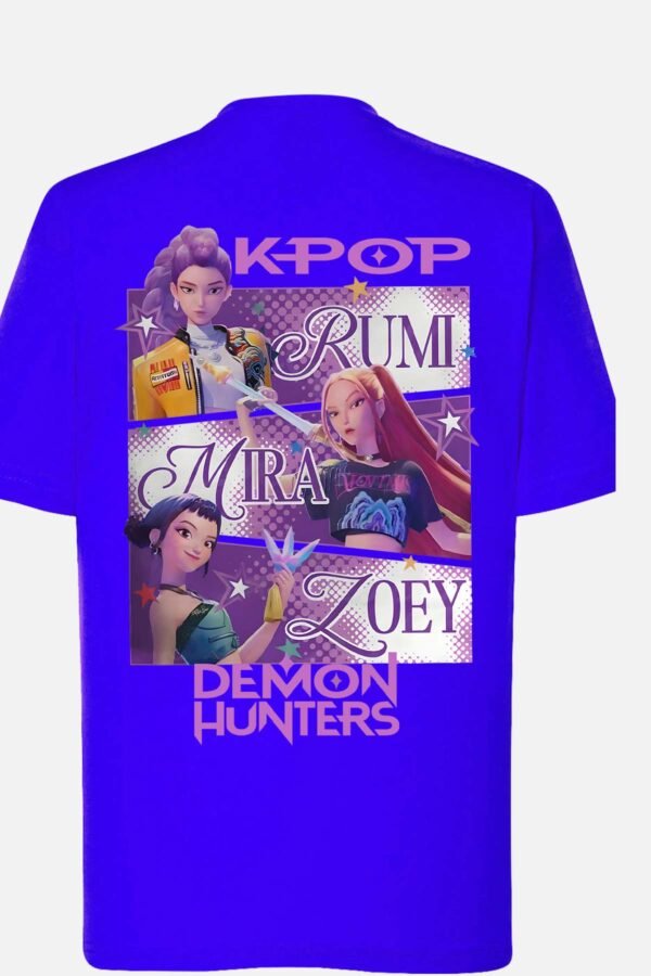 T-shirt Col Rond Fille - Trio demon hunter