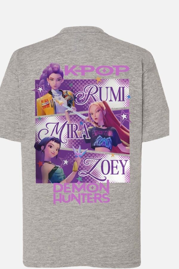 T-shirt Col Rond Fille - Trio demon hunter