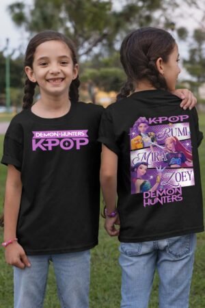 T-shirt Col Rond Fille - Trio demon hunter