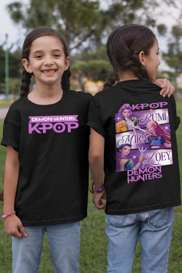 T-shirt Col Rond Fille - Trio demon hunter