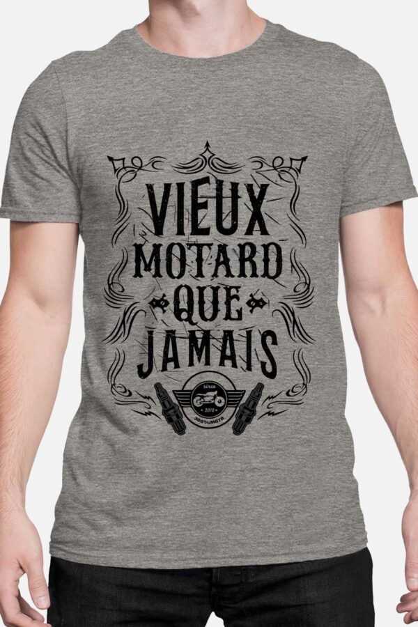 Vieux motard que jamais - Tshirt Homme