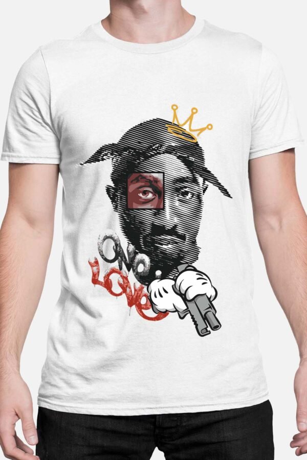 2pac love - Tshirt Homme
