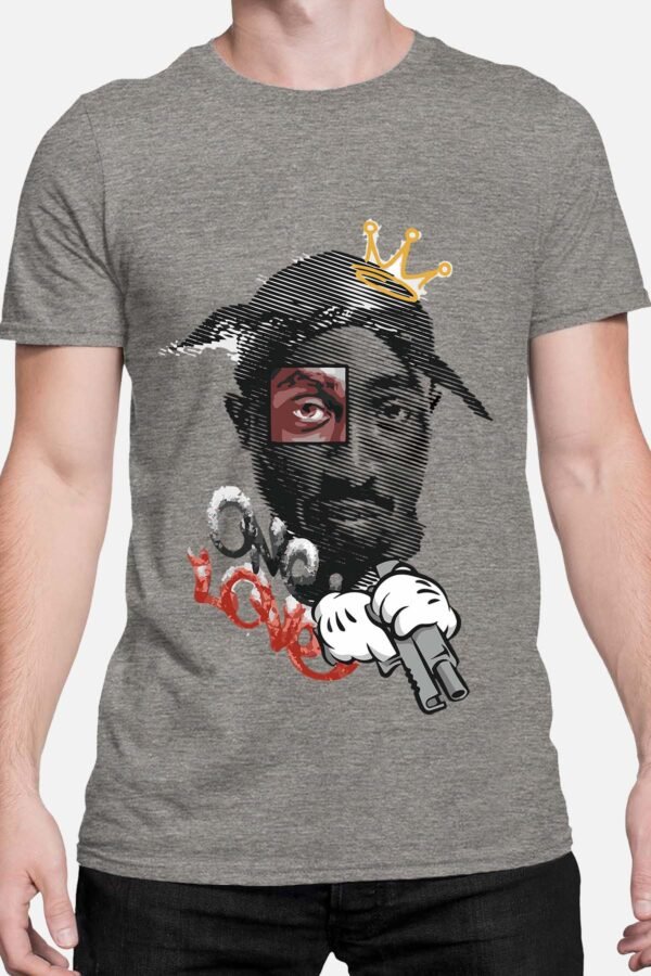 2pac love - Tshirt Homme