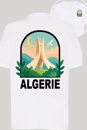ALGERIE PopVoyage Refait – Tshirt Garçon – Blanc