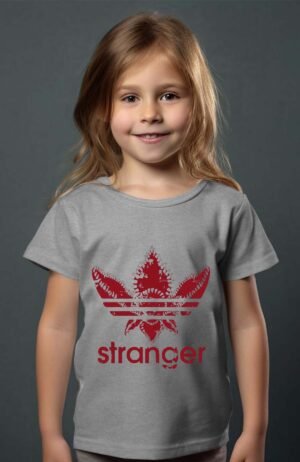 AdiStranger Red – Tshirt Fille – Gris